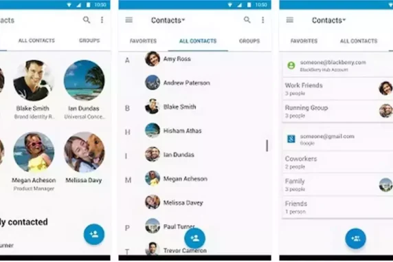 BlackBerry Contacts
