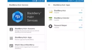 BlackBerry Hub Plus