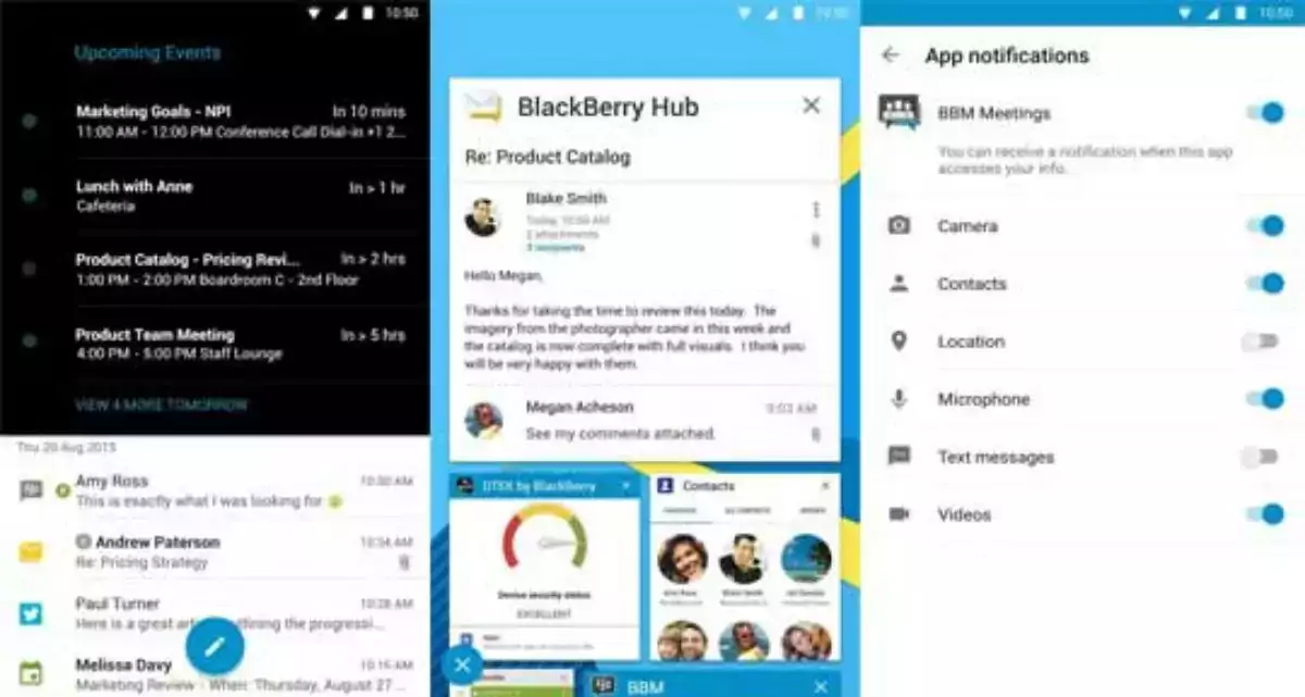 BlackBerry Hub