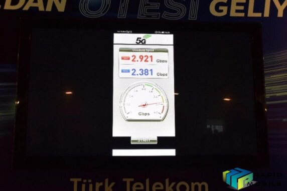 Turk Telecom amd Huawei 5G Test