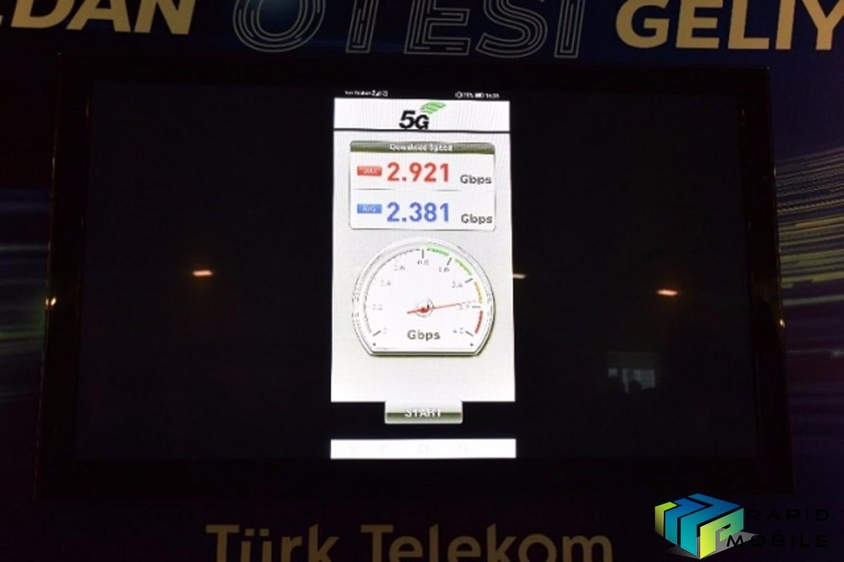 Turk Telecom amd Huawei 5G Test