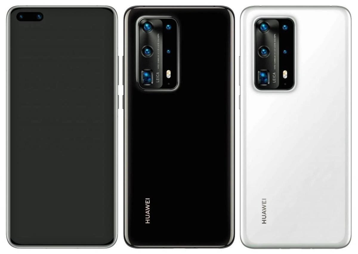 Huawei P40 Pro render