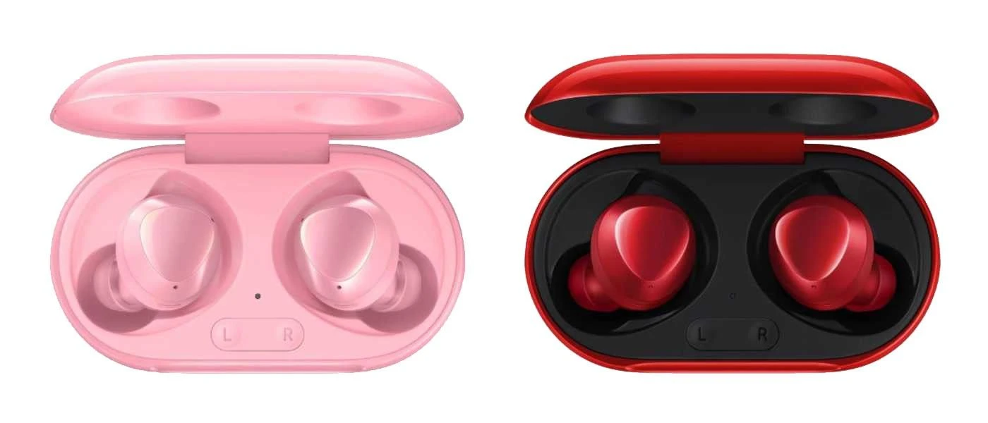 Galaxy Buds Plus Pink and Red