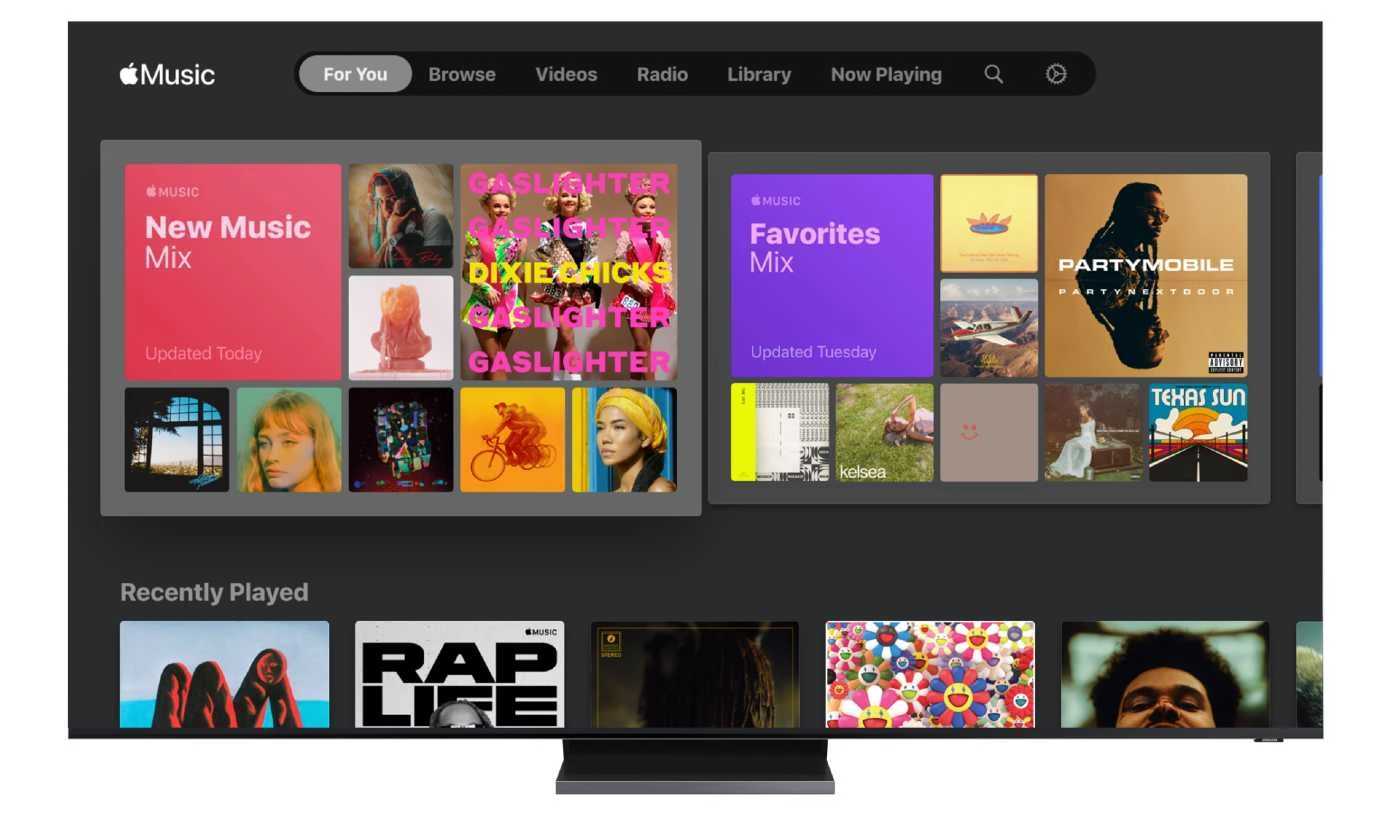 Apple Music Samsung Smart TV