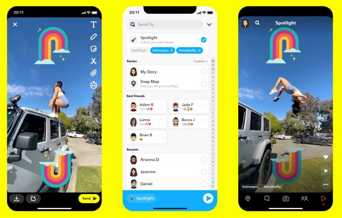 Snapchat Spotlight