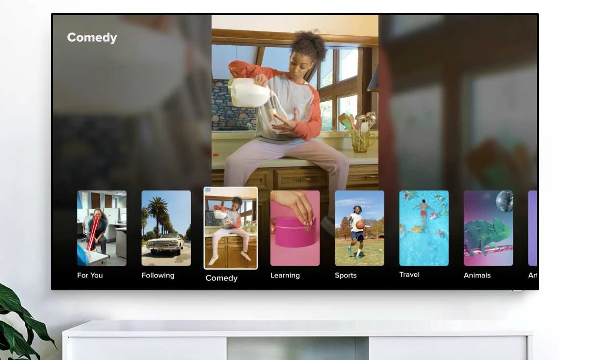 TikTok Samsung TV