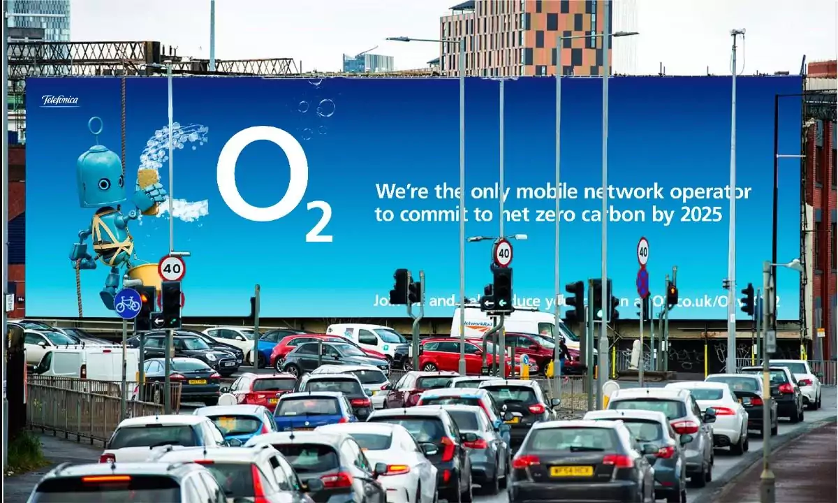 O2 Sustainable Ad Campaign