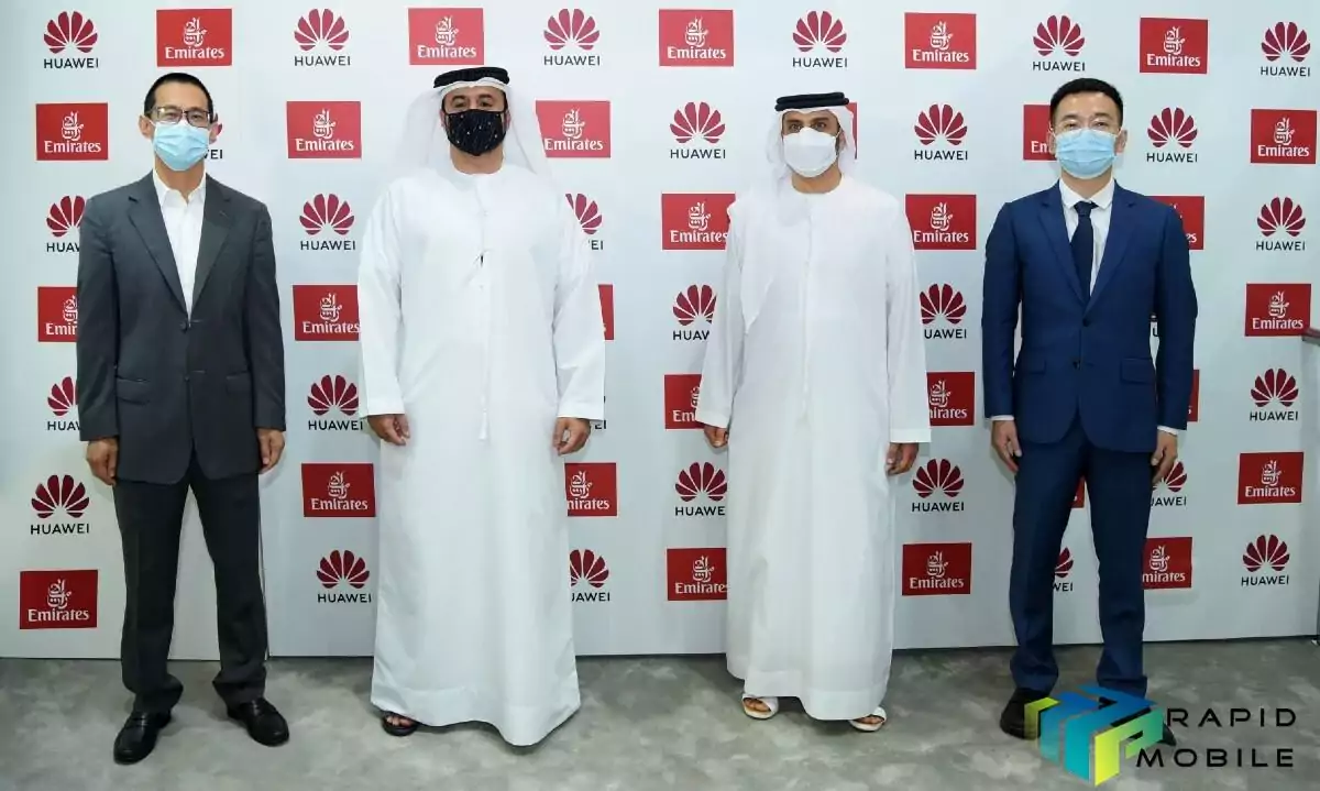 Emirates agreement with Huawei