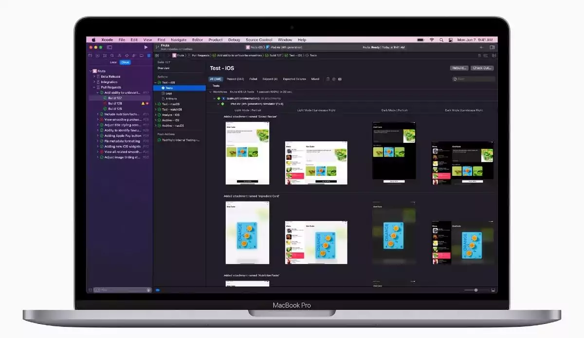 Apple MacBookPro Xcode