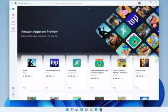 Windows 11 Android Apps Preview