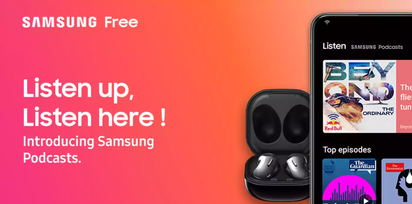 Samsung Free Podcasts