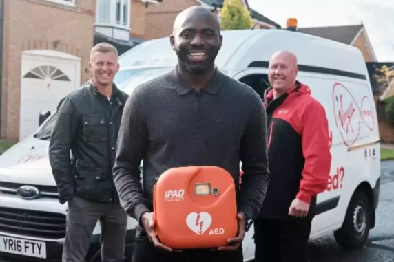Virgin Media Employees Defib