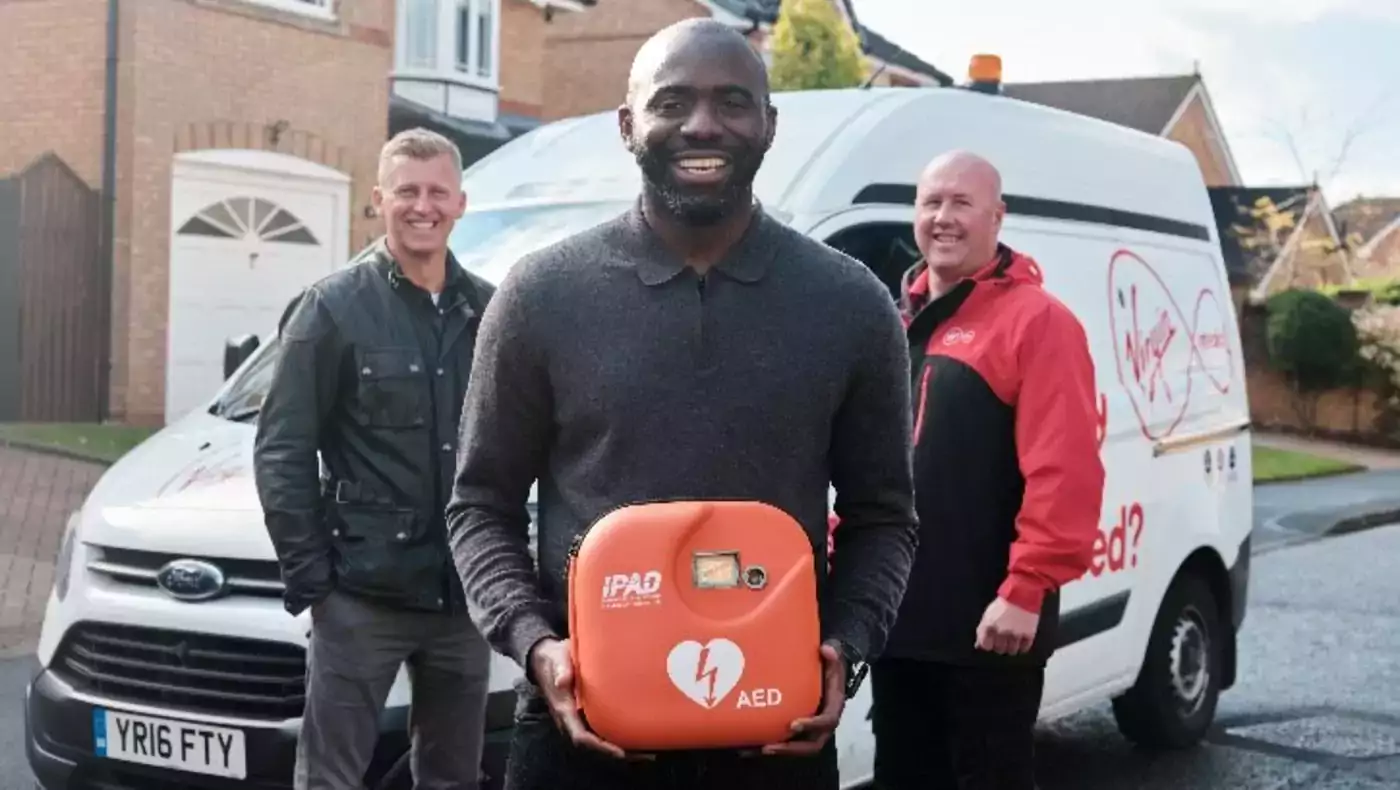 Virgin Media Employees Defib