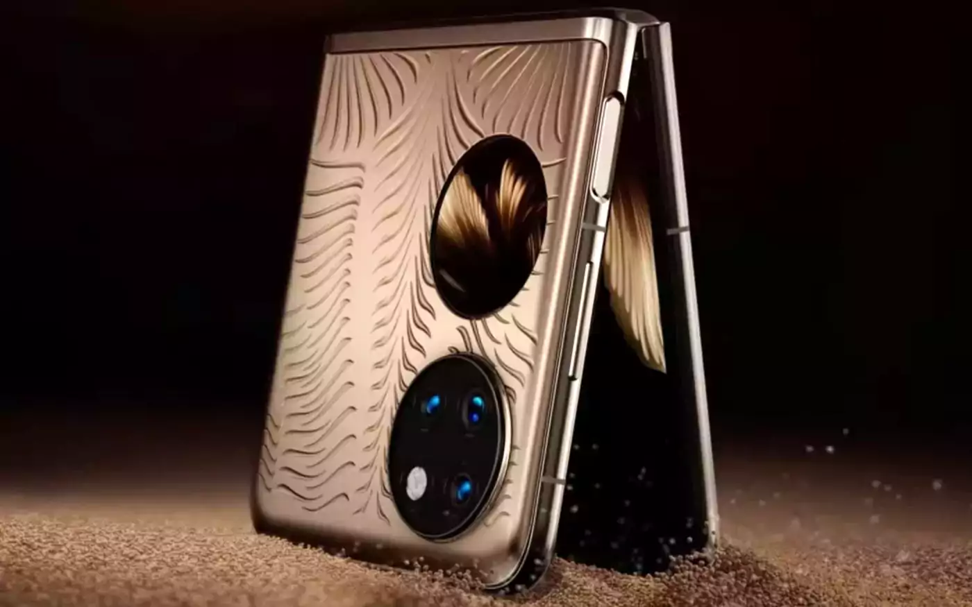 Huawei P50 Pocket Gold