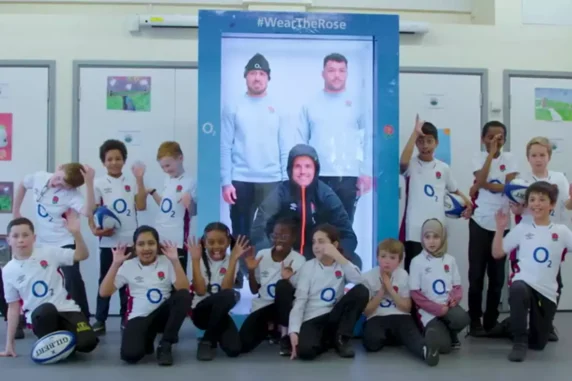 England Rugby 5G Hologram