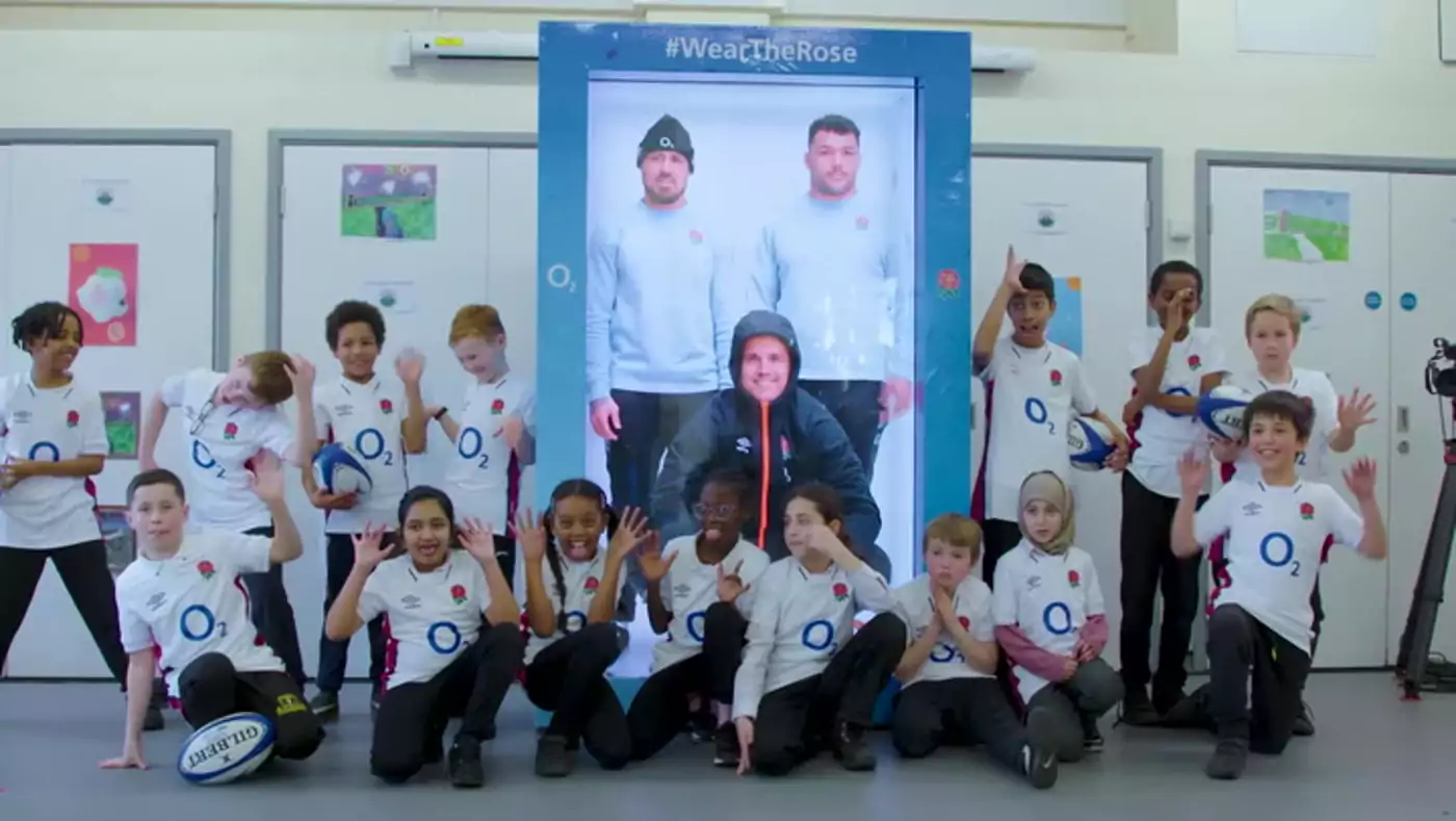 England Rugby 5G Hologram