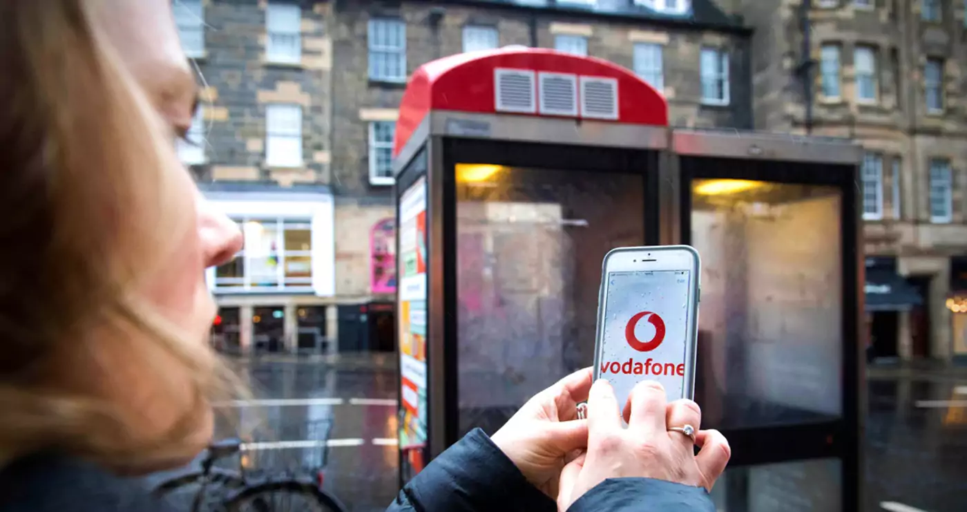 Vodafone 4G Phone Box Edinburgh