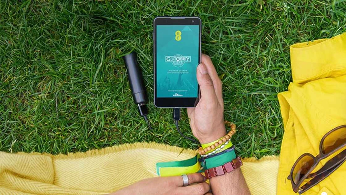 EE Glastonbury App