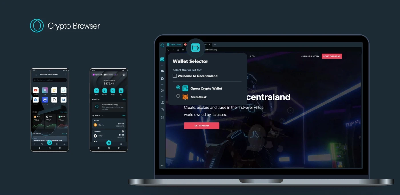 Opera Crypto Browser