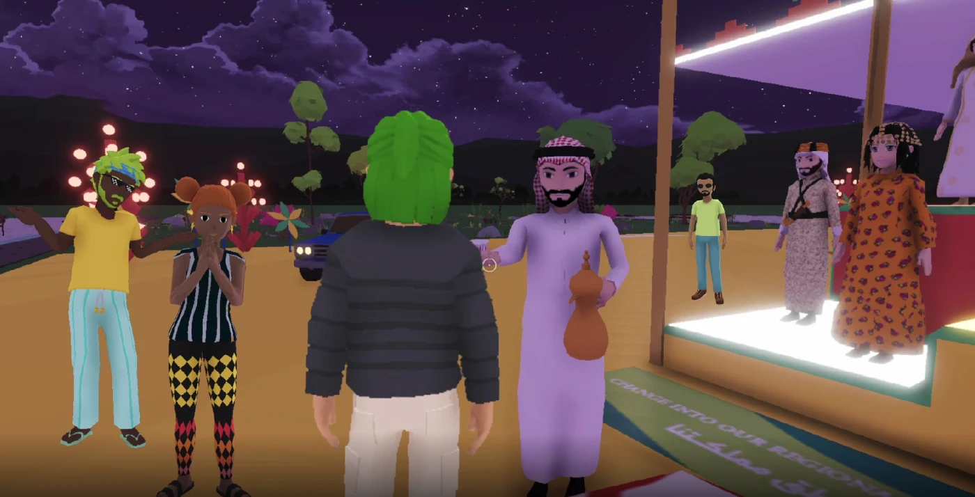 Saudi National Celebration Day Metaverse