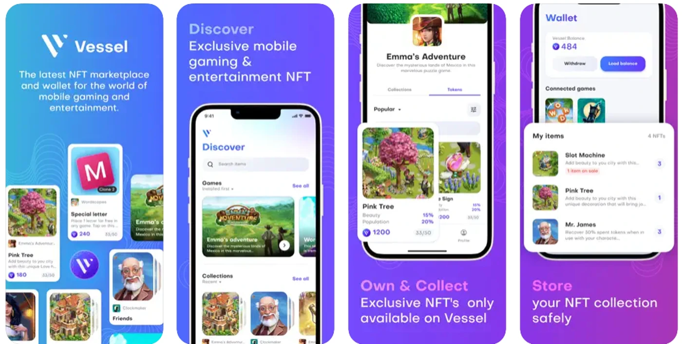 Vessel NFT Marketplace