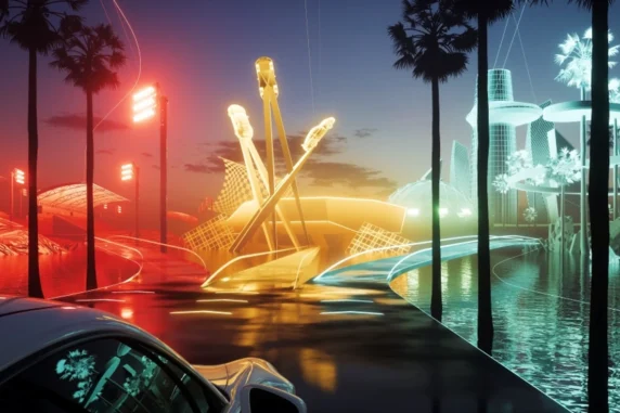 Porsche NFT Art Basel