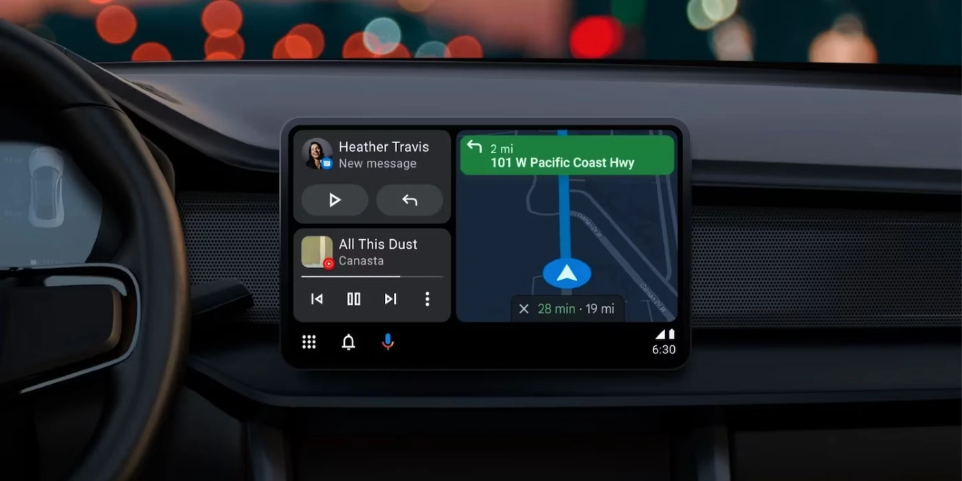 Android Auto New Design