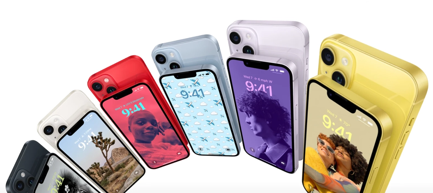 Apple iPhone 14 Yellow