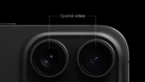 Apple Spatial Video Cameras